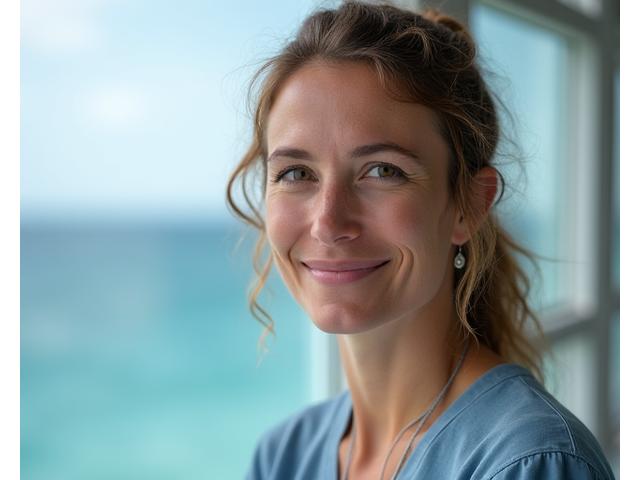 Portrait of Dr. Emma Wilson, Sustainability Advisor for Aqua Haul