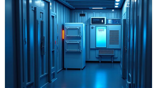 Illustration of a backup refrigeration unit engaging